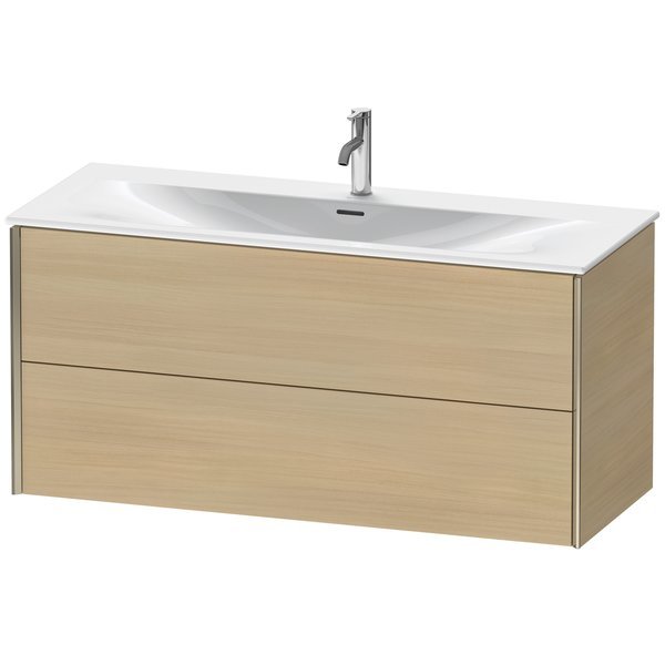 Xviu Wall-Mounted Vanity Unit Mediterranean Oak, Duravit, Mfr#: XV41360B171